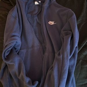 Blue Nike Zip Up
